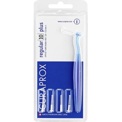 regular plus - 10 interdental brushes white color