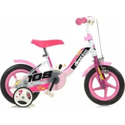 Sport 108 - Pink White bike with 10’’ wheel