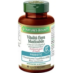 Vitalità Flora Masticabile - probiotic supplement 60 tablets