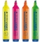 video - 4 highlighters assorted colors