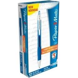 Rollerball gel Pen pack 12 blue pens