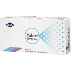 yabro spray-sol 018% - respiratory system spray 10 vials