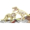 Clementoni science and Game-archeogiocando-T-Rex and Triceratops