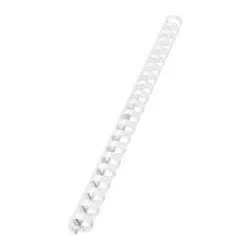 spiral binding 21 ring 4mm a4 white 100 pieces