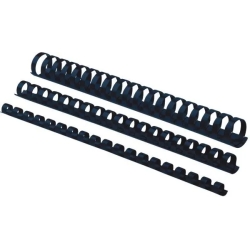 spiral binding 21 ring 14mm a4 black 100 pieces