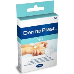 DermaPlast Aqua - 20 Waterproof plasters - assorted models