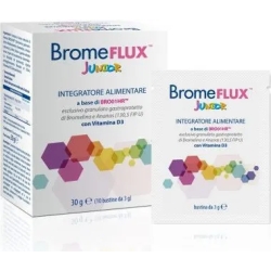 bromeflux junior Bromelain and pineapple supplement 10 sachets