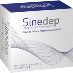 sinedep - folic acid and magnesium supplement  20 sachets