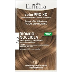 ColorPRO XD-permanent hair dye with hyaluronic acid 735 hazelnut blond