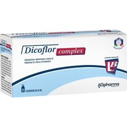 dicoflor complex  probiotic supplement 12 vials 10 ml