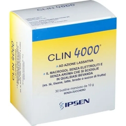 clin 4000 - medical device laxative action 30 sachets