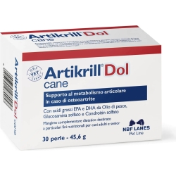 Artikrill Dol 30 pearls Supplement for Osteoarthritis and Inflammation for Dogs