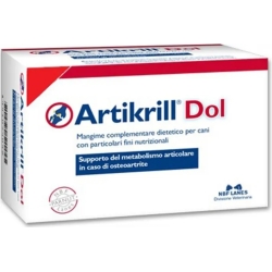 Artikrill Dol 60 pearls Supplement for Osteoarthritis and Inflammation for Dogs