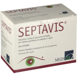 Septavis - eye cleanser spray 50 ml + 50 pads
