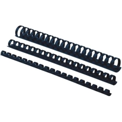 spiral binding 21 ring 22mm a4 black 50 pieces