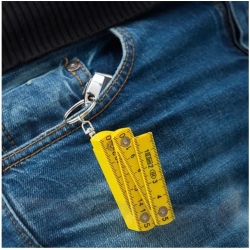 key ring meter 50 cm - assorted colours