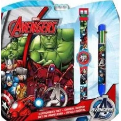 Avengers - Watch + diary + pen