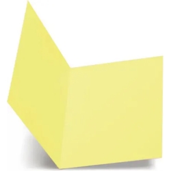 Luce - 50 Folder simplex 25x34cm yellow