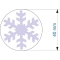 Craft Punch 40mm - snowflake