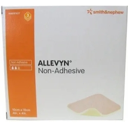 allevyn non-adhesive - 3 wound dressings 10x10 cm