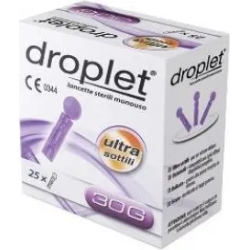 Droplet - 25 glucose lancets