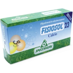 fisiosol 23 calcio - trace elements 20 vials 2 ml