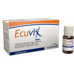 Ecuvix 10 bottles of 10 ml - tonic-energizing supplement