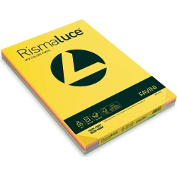 Rismaluce cover board A3 assorted color 125 sheets