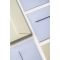 Calligraphy lino  ivory  pack of 25 envelopes
