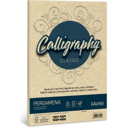 Calligraphy sheets of parchment paper Size A4 cream 90g