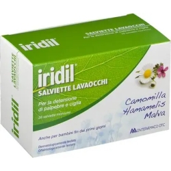 Iridil - 28 eyelid cleansing wipes