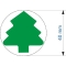 craft punch 40mm - abete fir tree