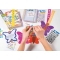 adhesive numbers multi glitter