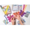 adhesive numbers multi glitter