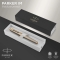IM Rollerball Pen Brushed Metal Gold Trim