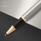 IM Rollerball Pen Brushed Metal Gold Trim