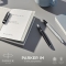 IM Rollerball Pen Brushed Metal Gold Trim