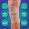 elastic knee pad medium size