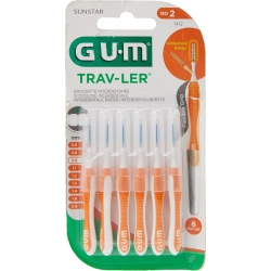 trav-ler 0,9 - 6 interdental brushes