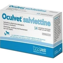 oculvet 14 eye wipes for dogs & cats