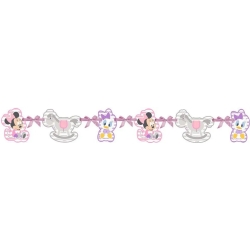 Banner Minnie & Daisy  110 cm pink