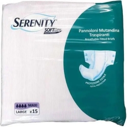 soft dry maxi absorbency  L size- 15 diapers for incontinence