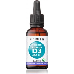 Viridikid Vitamin D3 400 UI - immune support 30 ml