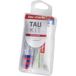 Tau Kit - Hard Bristles Toothbrush + Toothpaste 20 ml