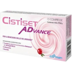 Cistiset Advance - Food Supplement 15 tablets