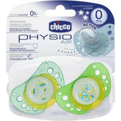 Physio Air - Soother Lumi Silicone Months 0+ assorted colors