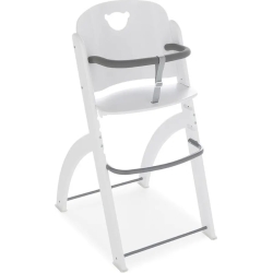 Pappy Wooden High Chair White