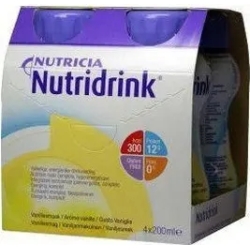 Nutridrink Vanilla flavor 4 bottle x 200ml
