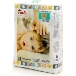 Baby Dry Fit extra large size (15 -30 kg) 14 diapers