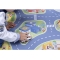 Electronic city carpet